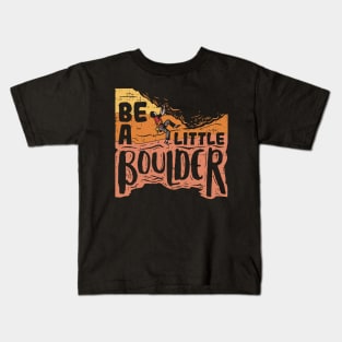 Rock Climber T-Shirt I boulder gift Kids T-Shirt